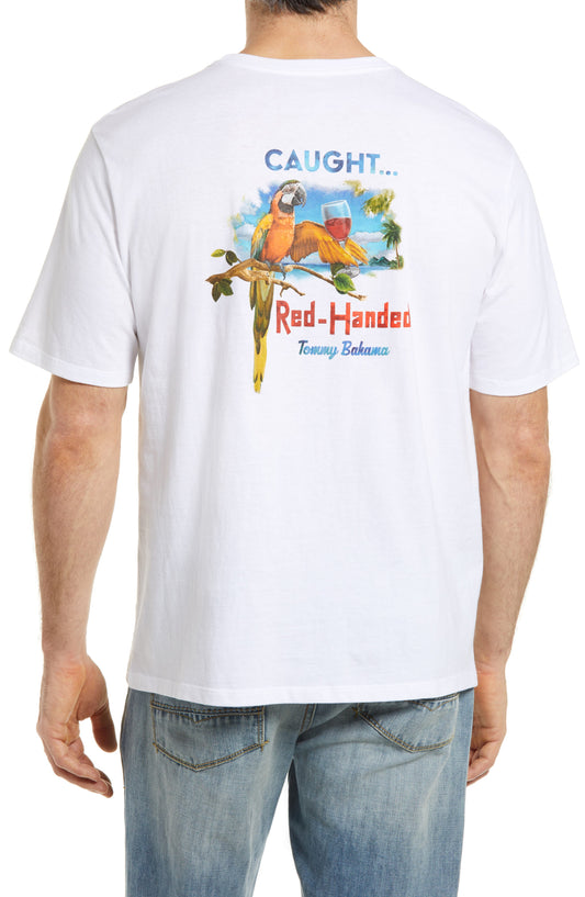 Tommy Bahama Caught Red Handed Short Sleeve T-Shirt