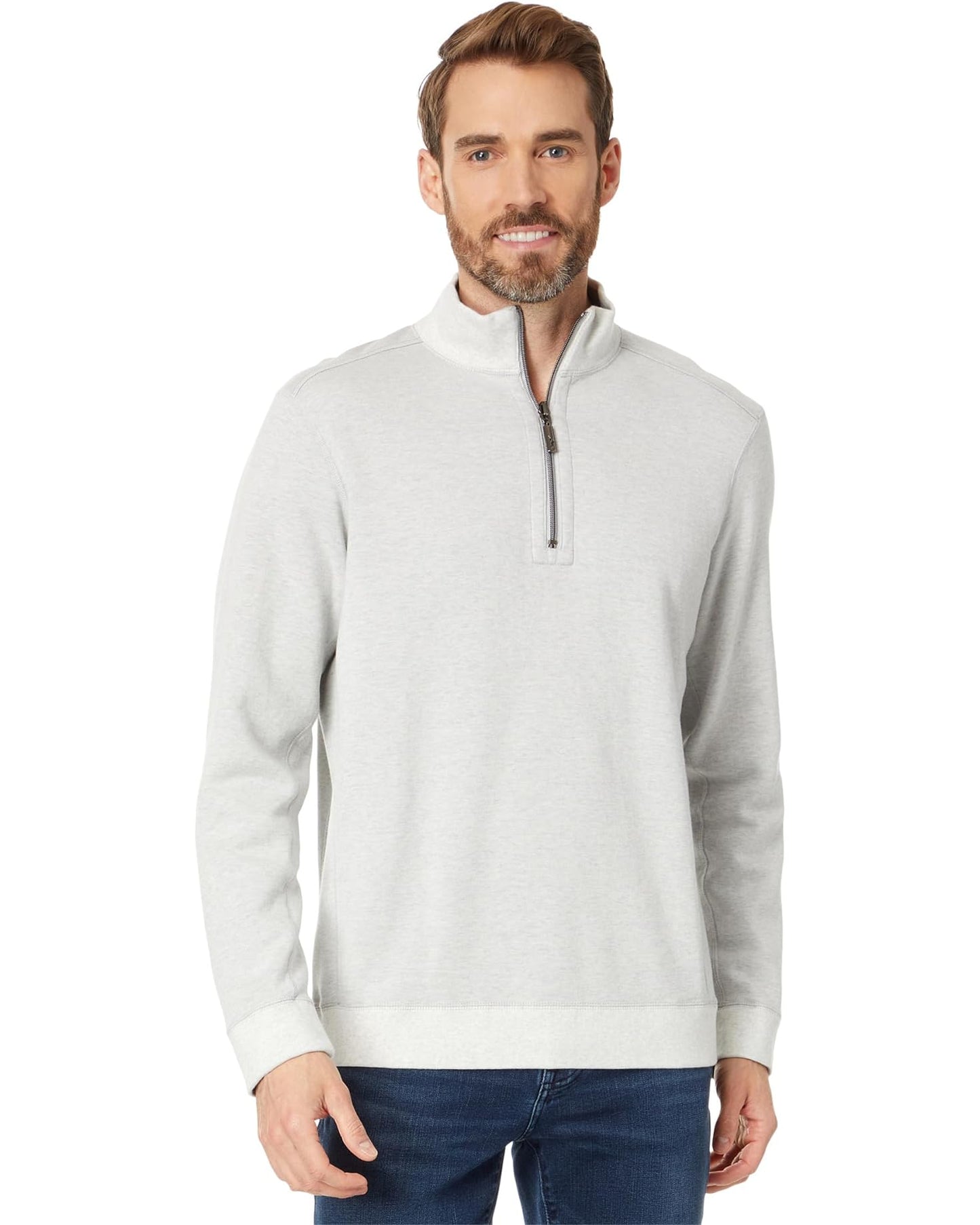 Tommy Bahama Flip Coast Half Zip Reversible Sweater