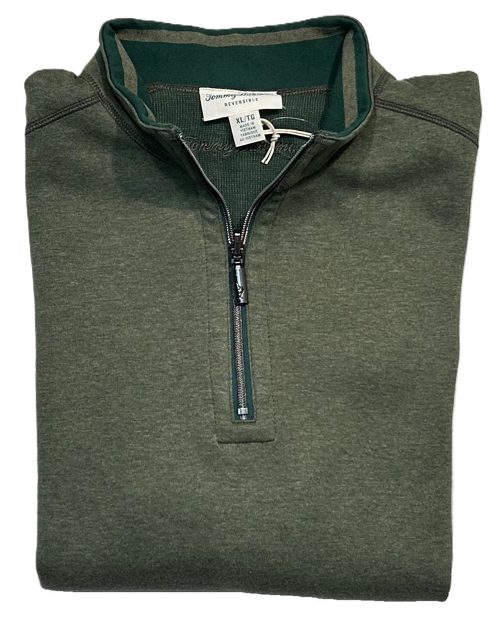 Tommy Bahama New Flip Coast Half Zip Reversible Sweater