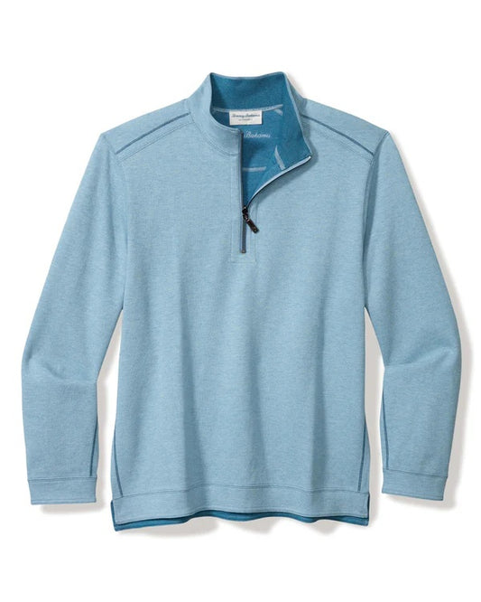Tommy Bahama Flipfield Half Zip Reversible Sweater