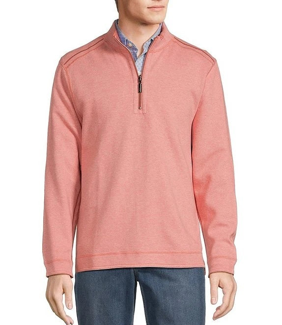Tommy Bahama Flipfield Half Zip Reversible Sweater