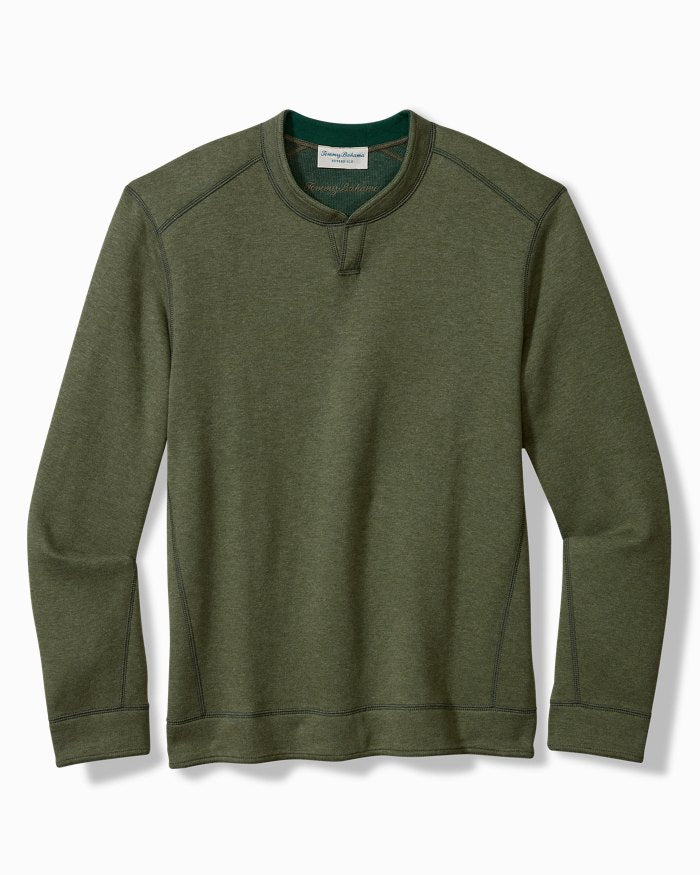 Tommy Bahama New Flip Coast Abaco Crew Neck Reversible Sweater