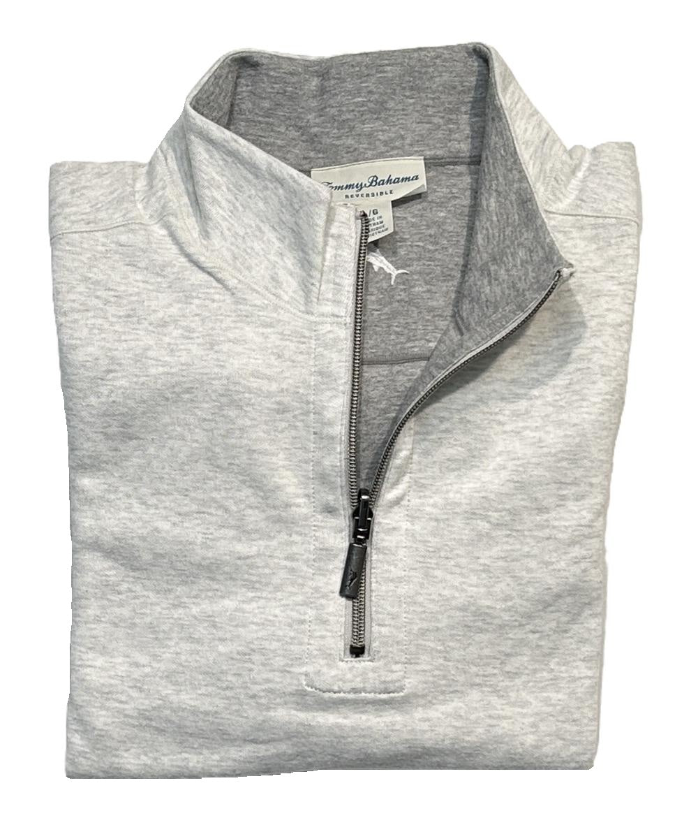 Tommy Bahama Flipview Half Zip Reversible Sweater