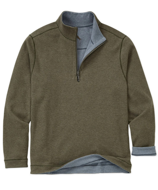 Tommy Bahama Flipview Half Zip Reversible Sweater
