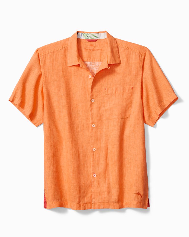 Tommy Bahama Sea Glass Linen Camp Shirt