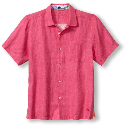 Tommy Bahama Sea Glass Linen Camp Shirt