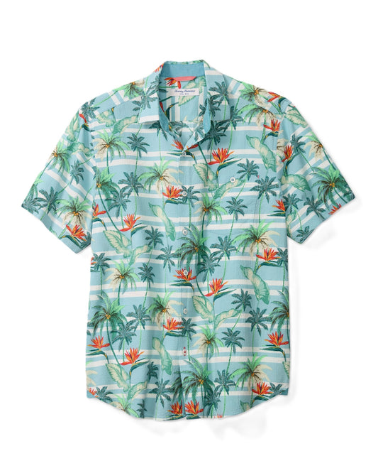 Tommy Bahama Nova Wave Palmero Stripe Camp Shirt