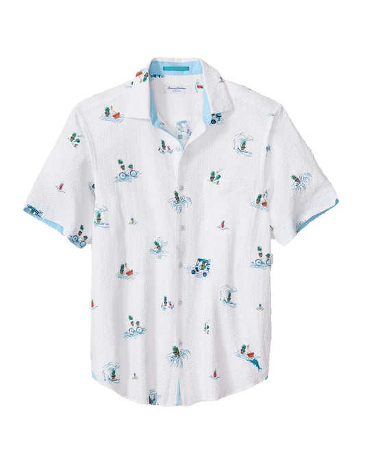Tommy Bahama Nova Wave Pineapple Pete Camp Shirt