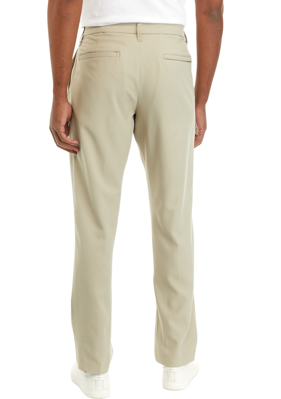Savane Straight Fit Flat Front Tech Pant