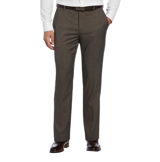 Savane Straight Fit Performance Flat Front Dress Pant