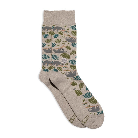 Conscious Step Socks that Protect Sloths