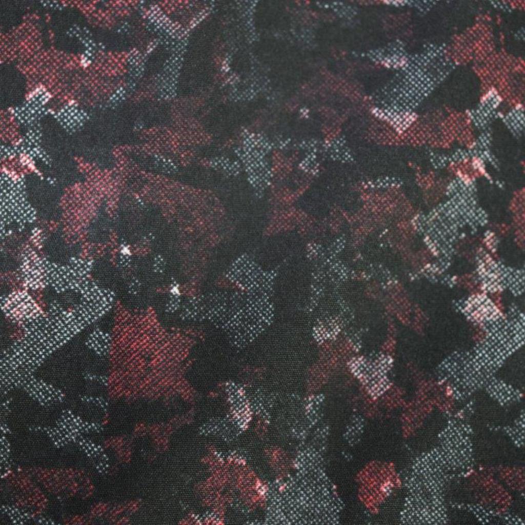 Trend by Fusion Long Sleeve 'All Over Splash' Print Stretch Sport Shirt