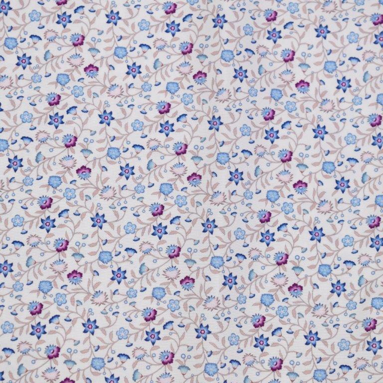 Trend by Fusion Short Sleeve Mini Floral Print Sport Shirt