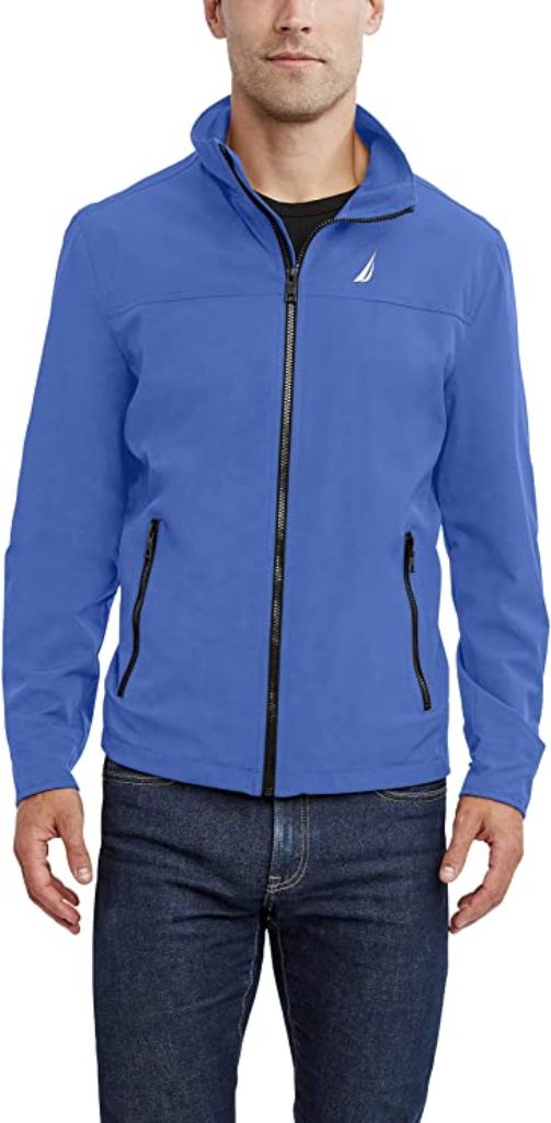 Nautica Poly Stretch Open Bottom Golf Jacket